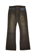 G Star Raw Corduroy Pants Mens 33x34 Low Rise Bootcut Button Fly Jeans - $38.55