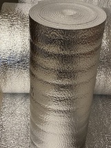 1/4″x24”x50′-Reflective Insulation-Foil 2-Sides-Foam Core-100 sq. ft. - £51.95 GBP