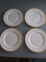 4 Royal Victoria English Bone China Porcelain Dinnerware Salad Luncheon Plates - £8.97 GBP