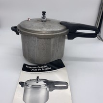 WEAR EVER  8 Quart Pressure Cooker W92180 W/Manual- Recipe Garden Canning - $26.73
