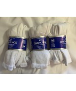 Men&#39;s Ultra-Soft Loose Fit Tiop Diabetic Socks ( 3 pairs ) White Size 10-13 - $189.44 MXN