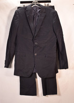 Z Zegna Suit Mens Pin Striped Cotton Two Button Blazer 50R - £140.17 GBP