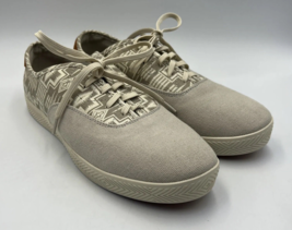Pendleton Womens Cape Coral Sneakers Grey Size 9.5 Canvas Wool Vent Wash... - £18.17 GBP