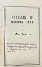 Problems in Mormon Text by LaMar Petersen - $24.74