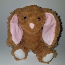 Hobby Lobby Brown Bunny Rabbit Plush Pink 6&quot; Stuffed Toy Lovey Easter Basket - £9.12 GBP