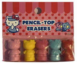 Eraser Hello Kitty Candy Pencil Tops Sanrio USA 2004 Radiergummi Vintage - £10.19 GBP