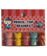 Eraser Hello Kitty Candy Pencil Tops Sanrio USA 2004 Radiergummi Vintage - £10.15 GBP