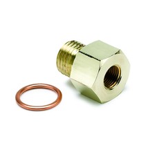 Oil Pressure Gauge Adapter Fitting M14 Male to 1/8&quot; NPT Female Autometer - £13.33 GBP