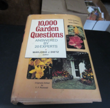 10,000 Garden Questions Answered by 20 Experts - 3rd Edition (Hardcover, 1974) - $7.91