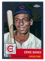 2022 Topps Chrome Platinum #14 Ernie Banks Chicago Cubs - £1.32 GBP