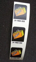 Taxi Pinball DECALS Set of (3) Original NOS Hollywood Game Drop Targets - £14.99 GBP