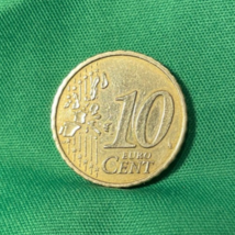 2002 GERMAN 10-CENT EURO – “F” MINT (STUTTGART) - $48.50