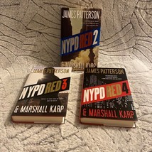 NYPD Red 2, 3 &amp; 4 by James Patterson Hardcover First Editions - £16.18 GBP