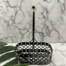 Bath and Body Works Metal Soap Caddy Holder Silver Tone Handled Holder New - $492.40 MXN