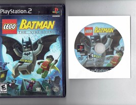 LEGO Batman The Videogame PS2 Game PlayStation 2 Disc And Case No Manual - £11.64 GBP