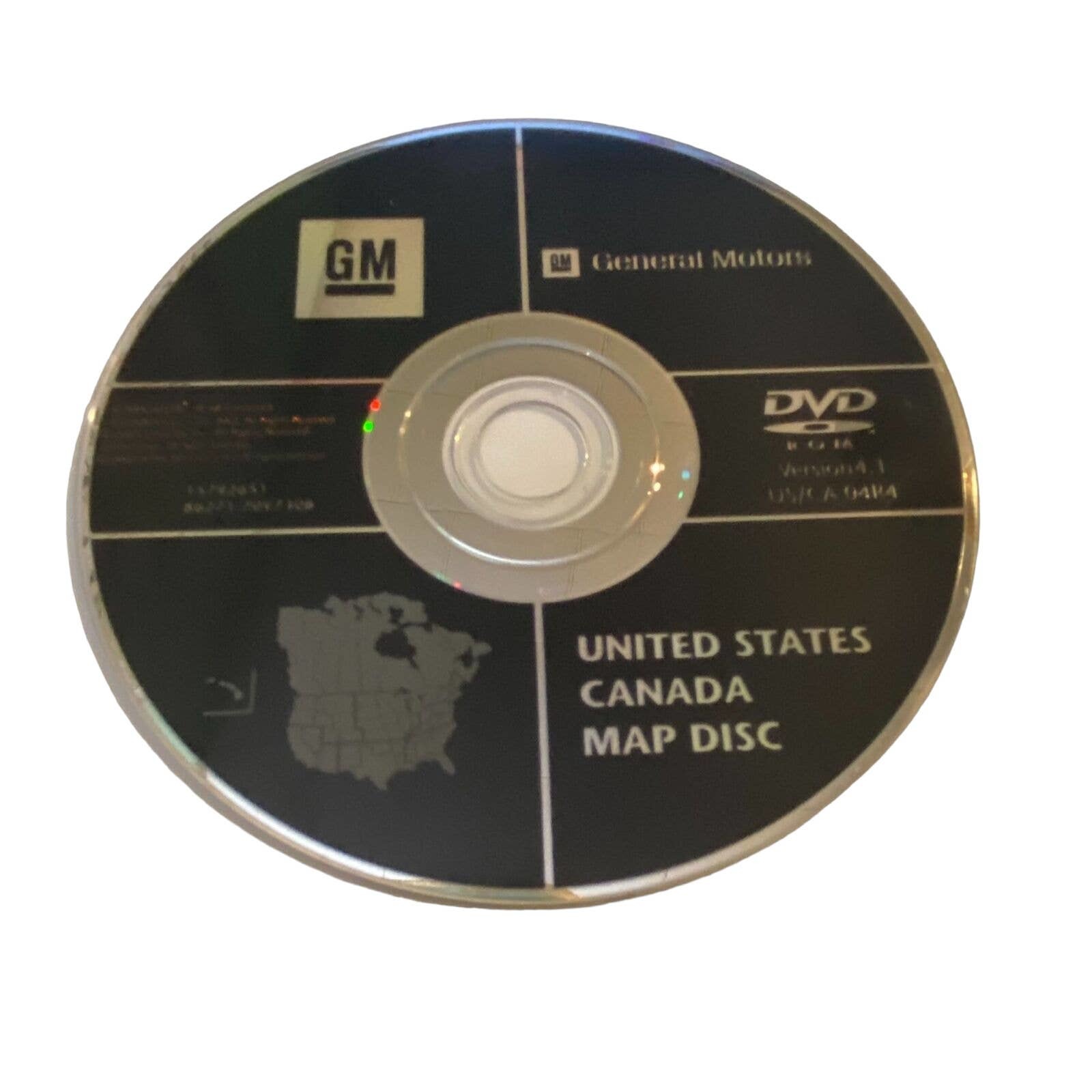 GM Cadillac Navigation Map Disc Version 4.1 Part Number 15792651 86271-70V730B - $96.87