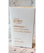 Philosophy Summer Grace Pop Of Sun Eau de Toilette Spray 4 fl oz New Sealed - $45.00
