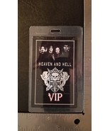 HEAVEN AND HELL (DIO, IOMMI,BUTLER,APPICE)  2007 WORLD TOUR VIP LAMINATE... - $71.00