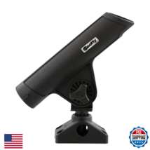 Scotty #350-BK Rodmaster II Rod Holder Black w/ 241 Side Deck Mount - $38.14