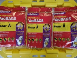 Rug Doctor Hoover Type A Micro Filtration Vac Bags 3 Packs 6 Bags - £7.60 GBP