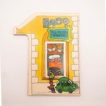 Puzzletown Replacement Piece Bakery Wall Woodboard Cardboard Mayor Foxs ... - £3.14 GBP