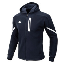 adidas Designed For Gameday Full-Zip Hoodie Men&#39;s Jacket Asian Fit NWT IC8046 - £69.71 GBP