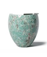 Modern Custom Reception Counter, Green Marble Pattern Small Front Desk f... - $101,647.16 MXN