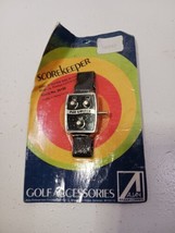 Vintage Ajay Par Golfer Score Keeper With Wrist Band Brand New Factory S... - £11.86 GBP