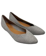 Corso Como Shoes Womens Size 7.5 Gray Knit Pointed Ballet Flats Julia Cl... - $40.60 CAD