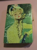 Vintage Lady playing cards with tax stamp - £19.47 GBP