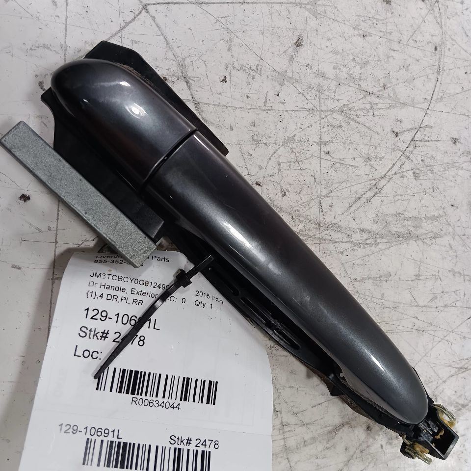 Left Rear Door Handle Exterior Fits 16-23 Mazda CX-9 - $74.79