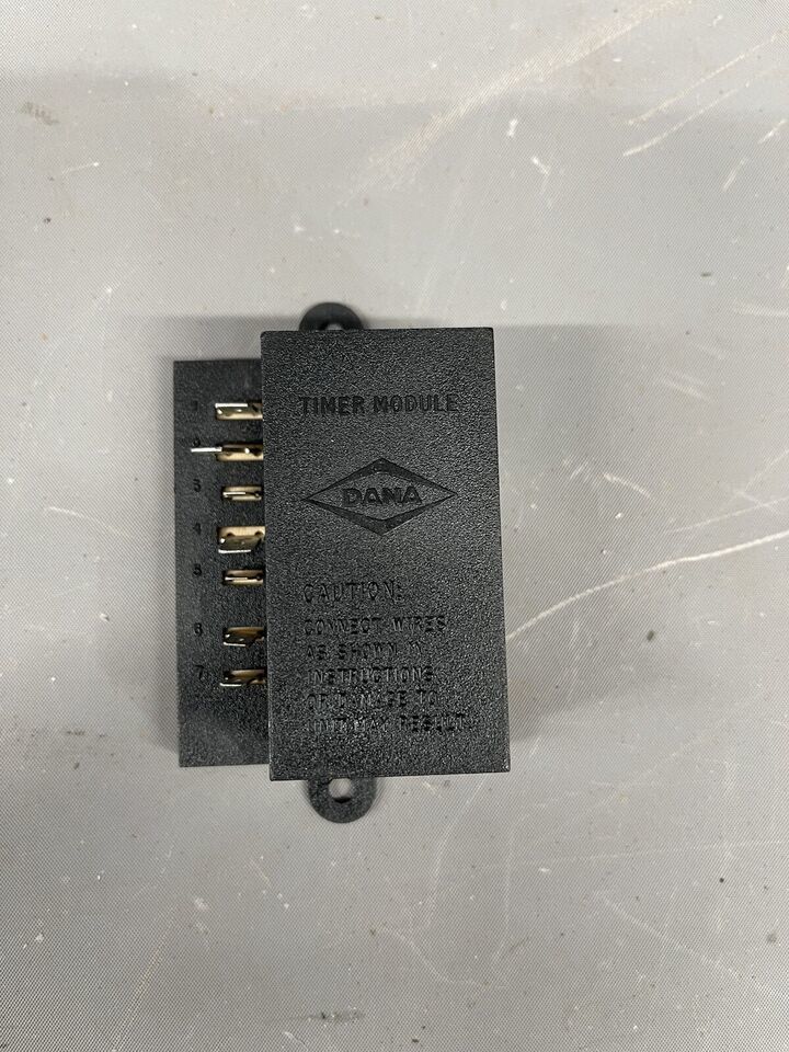 Vintage Dana RPM Timer Module Rat Hot Rod Ford Galaxie Mustang Gauge Fai... - $69.43