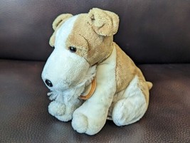 Vintage Golden Bear Co. Stuffed Plush ~ White Fox Terrier 7&quot; - $19.93