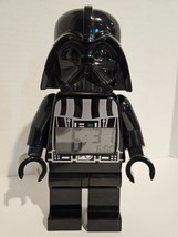 Lego Darth Vader Digital Alarm Clock Star Wars 9&quot; Tall - £9.15 GBP