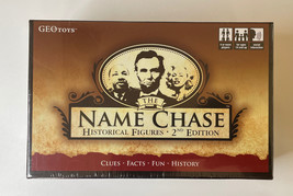 The Name Chase Game Historical Figures 2nd Edition 528 Famous Names Bran... - £7.92 GBP