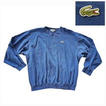 Vintage Lacoste chemise blue Textured sweater pullover Size 7 - $44.55