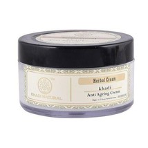 Low Cost Khadi Natural Herbal Anti Ageing Cream 50gm Ayurvedic Herbal Skin Body - £17.24 GBP