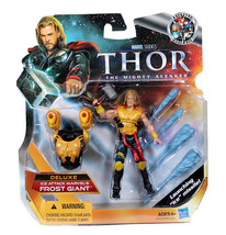 New Deluxe Class Blaster Armor Thor The Mighty Avanger 4&quot; Action Figure Missiles - £19.91 GBP