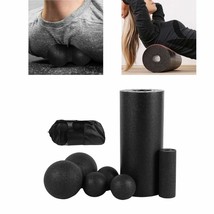 5 pcs Yoga Foam Roller Back Massager For Fitness Relives Muscle Soreness - £34.23 GBP