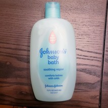 (1) Johnson&#39;s Baby Soothing Vapor Bath 15 oz. New &amp; Sealed - $24.74