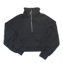 NWT Lululemon Scuba Oversized Funnel Neck in Black Fleece Sweatshirt XS/S - £101.69 GBP