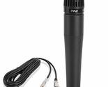 PYLE-PRO Professional Handheld Moving Coil Microphone - Dynamic Cardioid... - £25.49 GBP