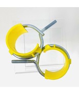 Minerallac BRS-2 ~ 43 Count in Box ~ Yellow Pipe And Conduit Hangers - $37.30