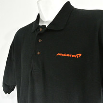McLAREN F1 / IndyCar Team Polo Shirt Black Formula 1 Racing Size L Large NEW - £20.31 GBP
