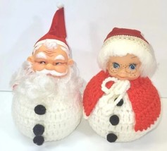 Cute Vintage Mr. And Mrs. Clause Christmas Decor  - £26.90 GBP