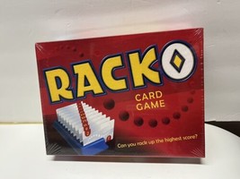 NEW Racko Card Game Vintage 1997 Parker Brothers, Factory Sealed, NIB - £15.50 GBP
