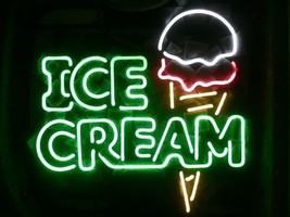 New Ice Cream Donuts Beer Neon Light Sign 24&quot;x20&quot;  - £203.05 GBP