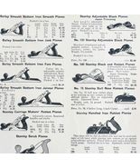 1922 N.T. Bushnell Block Planes Tool Advertisement Catalogue Hardware DWA21 - $35.02 CAD
