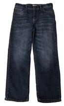 Boys Osh Kosh B’gosh Classic Jeans Size 8R Straight Leg Dark Wash - £10.95 GBP