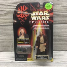 Star Wars Episode I Qui-Gon Jinn 4&quot; Figure New In Package 1999 84113 #2 - £7.03 GBP